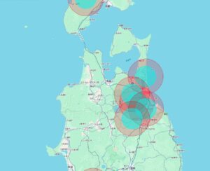 RTKカバーエリア追加：青森県東部に四基設置完了しました。