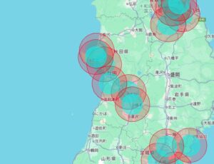 秋田県に新基地局開局しました！