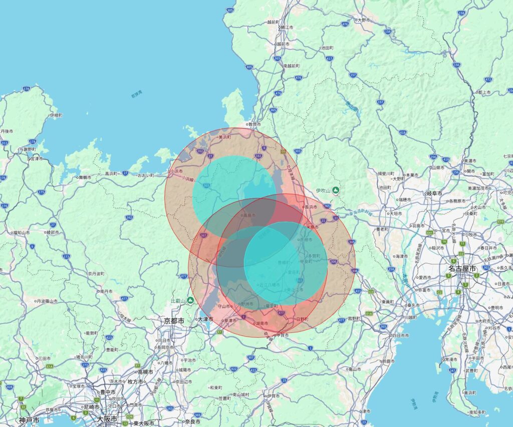 滋賀県高島市と彦根市に2基同時開局！！